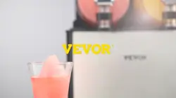 VEVOR COMMERCIAL SLUSH MACHINE 3L FROZEN DRINK MACHINE SMOOTHIE STAINLESS STEEL