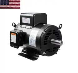 7.5HP AIR COMPRESSOR ELECTRIC MOTOR 230V RATED SPEED 3450RPM SINGLE PHASE CW/CCW