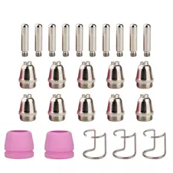 FITS VEVOR CUT-70 CT520 CT520DPLASMA CUTTER NOZZLES ELECTRODES CUPS PARTS KITS