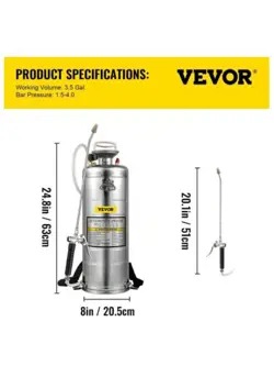 3.5 GALLON STAINLESS