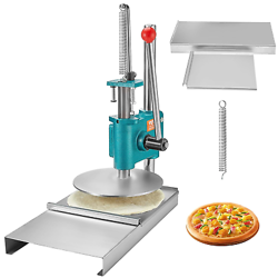 VEVOR MANUAL PIZZA DOUGH PRESS MACHINE, 9.5INCH/24CM HOUSEHOLD PIZZA PASTRY,