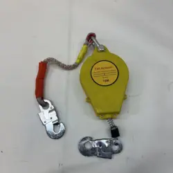 SELF RETRACTING LIFELINE SHOCK ABSORBING LANYARD CABLE FALL ARREST 10M