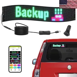 PROGRAMMABLE LED SIGN P6 FULL COLOR LED SCROLLING PANEL ANIMATION PATTERN DISPLA
