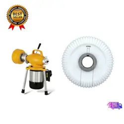 PIPE DRAIN AUGER CLEANER MACHINE GEAR REPLACEMENT
