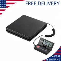 SHIPPING SCALE DIGITAL POSTAL SCALE 110 LBS X 0.07 OZ. AC/DC PACKAGE LCD