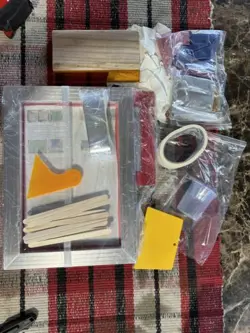 VEVOR SCREEN PRINTING KIT, 3 PCS ALUMINUM SILK SCREEN PRINTING FRAMES,