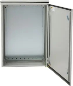 VEVOR ELECTRICAL ENCLOSURE BOX 24 X 16 X 10 IN. WITH RAIN HOOD (READ)