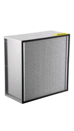 HEPA FILTER REPLACEMENT PLEATED AIR FILTER 24X24X11.5IN GALVANIZED FRAME
