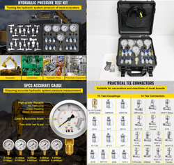 GAUGES COUPLINGS AND