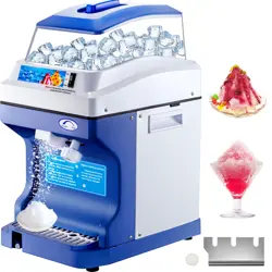 VEVOR COMMERCIAL SHAVER ELECTRIC ICE CRUSHER TABLETOP SNOW CONE MACHINE 440LBS/H