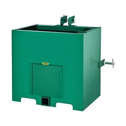 BESTEQUIP 3 POINT BALLAST BOX, 800LBS CAPACITY HITCH BALLAST BOX, STANDARD 2'...