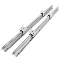 ORANGEA LINEAR RAIL GUIDE 2X SBR20-1800MM LINEAR GUIDEWAY RAIL   4 SBR20UU BLOCK