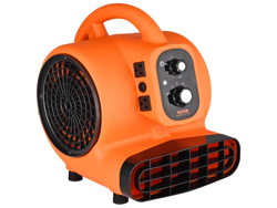 VEVOR AIR MOVER, 1/4 HP 1000 CFM CARPET DRYER FOR COOLING AND VENTILATING, PORTA