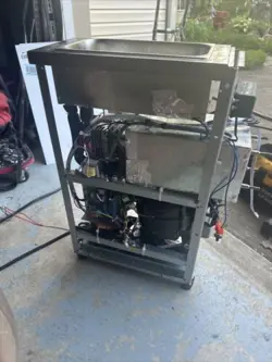 VEVOR SOFT SERVE ICE CREAM MACHINE MAKER 10L/H YIELD SINGLE FLAVOR PARTS