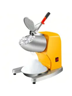 VEVOR 110V ELECTRIC ICE SHAVER CRUSHER 300W 1450 RPM SNOW CONE MAKER MACHINE