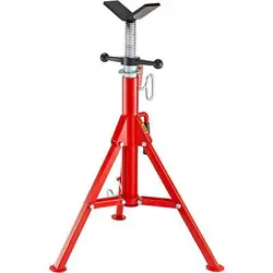 VEVOR V HEAD PIPE STAND ADJUSTABLE HEIGHT 28-52 INCH, PIPE JACK STANDS