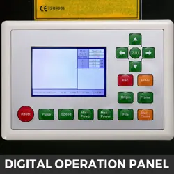 VEVOR 80W CO2 LASER ENGRAVER ENGRAVING MACHINE CUTTING CUTTER LIGHTBURN 28