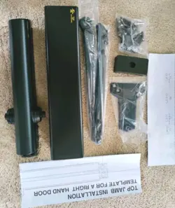 330LBS COMMERCIAL DOOR CLOSER HEAVY DUTY RESIDENTIAL HYDRAULIC AUTO BLACK