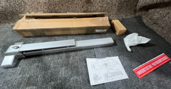 QTY 4 VEVOR DOOR PUSH BAR PANIC EXIT DEVICE W/ HANDLE LOCK EMERGENCY HARDWARE
