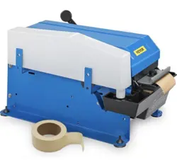 VEVOR SEMI-AUTOMATIC WATER ACTIVATED TAPE DISPENSER GUM FX-800 CARBON STEEL