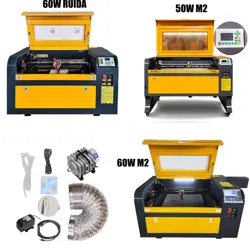 VEVOR 50W/60W CO2 LASER ENGRAVER ENGRAVING CUTTER CUTTING MACHINE 400MMX600MM