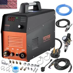 PLASMA CUTTER 50AMP NON-TOUCH PILOT ARC AIR CUTTING MACHINE 110V/220V DUAL VOLTA