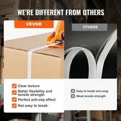 VEVOR BANDING STRAPPING KIT WITH STRAPPING TENSIONER TOOL, 328 FT LENGTH WOVEN S