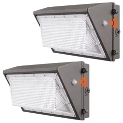 ?2PCS LED WALL PACK LIGHTS 100W