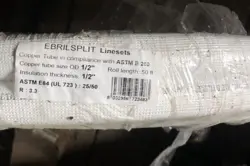 COPPER LINE SET 1/2X1/2 X 50 FT. DUCTLESS LINE SET FOR MINI SPLIT AC