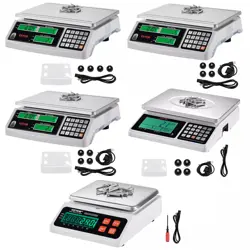 INDUSTRIAL COUNTING SCALE 22/33/66 LBS DIGITAL PRECISION WEIGHT SCALES WITH LED