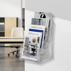 4-TIER CLEAR ACRYLIC