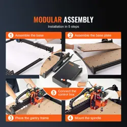 4040 CNC ROUTER MACHINE 300W 3 AXIS GRBL CONTROL WOOD ENGRAVING MILLING MACHINE