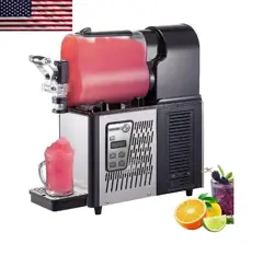 COMMERCIAL SLUSHY MACHINE 3L SINGLE BOWL 330W FROZEN DRINK WITH TEMPERATURE PRES