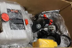 4 QUART SINGLE ACTING HYDRAULIC PUMP 12V DUMP TRAILER PLASTIC REMOTE UNLOADING