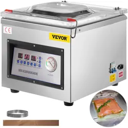 VEVOR DZ-260C CHAMBER VACUUM SEALING PACKING MACHINE COMMERCIAL VACUUM SEALER
