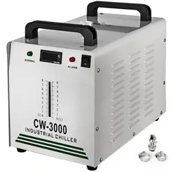 VEVOR CW3000 LASER ENGRAVING MACHINE CHILLER THERMOLYSIS INDUSTRIAL WATER COOLER