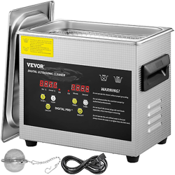 VEVOR 3L UPGRADED ULTRASONIC CLEANER 200W HEATER,120W ULTRASONIC PROFESSIONAL