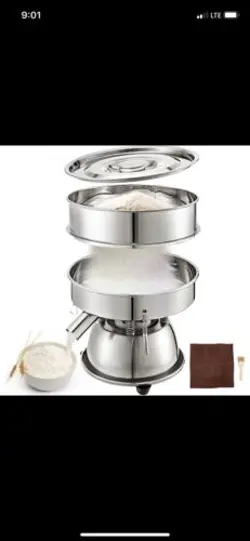 MECHANICAL ELECTRIC SIEVE VIBRATING SIEVE MACHINE POWDER SHAKER 12 AND 80 MESH