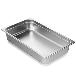 VEVOR 1 PACK FULL SIZE HOTEL PAN STEAM TABLE PAN STAINLESS STEEL 4