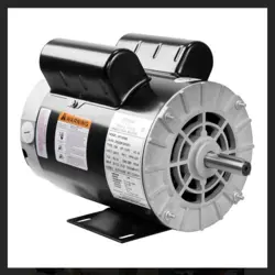 AIR COMPRESSOR 5 HP ELECTRIC MOTOR 3450RPM 230V 56FRAME 5/8