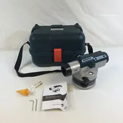 VEVOR GRAY BLACK 26X WATERPROOF HIGH PRECISION AUTOMATIC OPTICAL LEVEL KIT USED