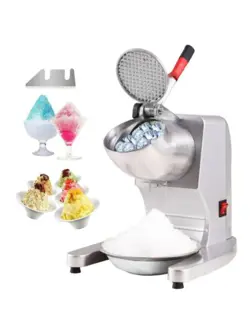 VEVOR ICE CRUSHERS MACHINE 220LBS PER HOUR 300W ICE SHAVER MACHINE