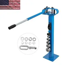 YP-38 FLOOR MOUNTED COMPACT BENDER WITH 7 DIES MUTIFUNCTIONAL 44IN TELESCOPIC RU