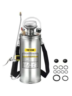NEW?VEVOR 2 GALLON STAINLESS STEEL SPRAYER HAND PUMP SPRAYER
