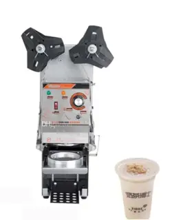 WY-680 SEMI-AUTOMATIC ELECTRIC CUP SEALING MACHINE CUP SEALER 300-500 CUPS/HOUR