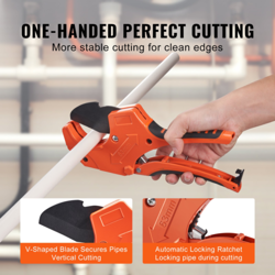 PVC PIPE CUTTER, 0-2-1/2