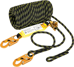 VEVOR VERTICAL LIFELINE ASSEMBLY, FALL PROTECTION ROPE, POLYESTER ROOFING ROPE,
