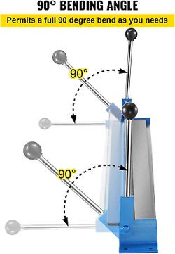 VEVOR SHEET METAL BRAKE 36 IN. METAL BENDER BRAKE 910 MM LENGTH PORTABLE METAL 2
