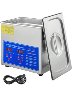 VEVOR ULTRASONIC CLEANER 3L WITH DIGITAL TIMER & HEATER, FOR GLASSES WATCH RINGS