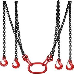  CHAIN SLING 5/16 INCH X 10 FT ENGINE LIFT CHAIN G80 ALLOY STEEL ENGINE 10FT